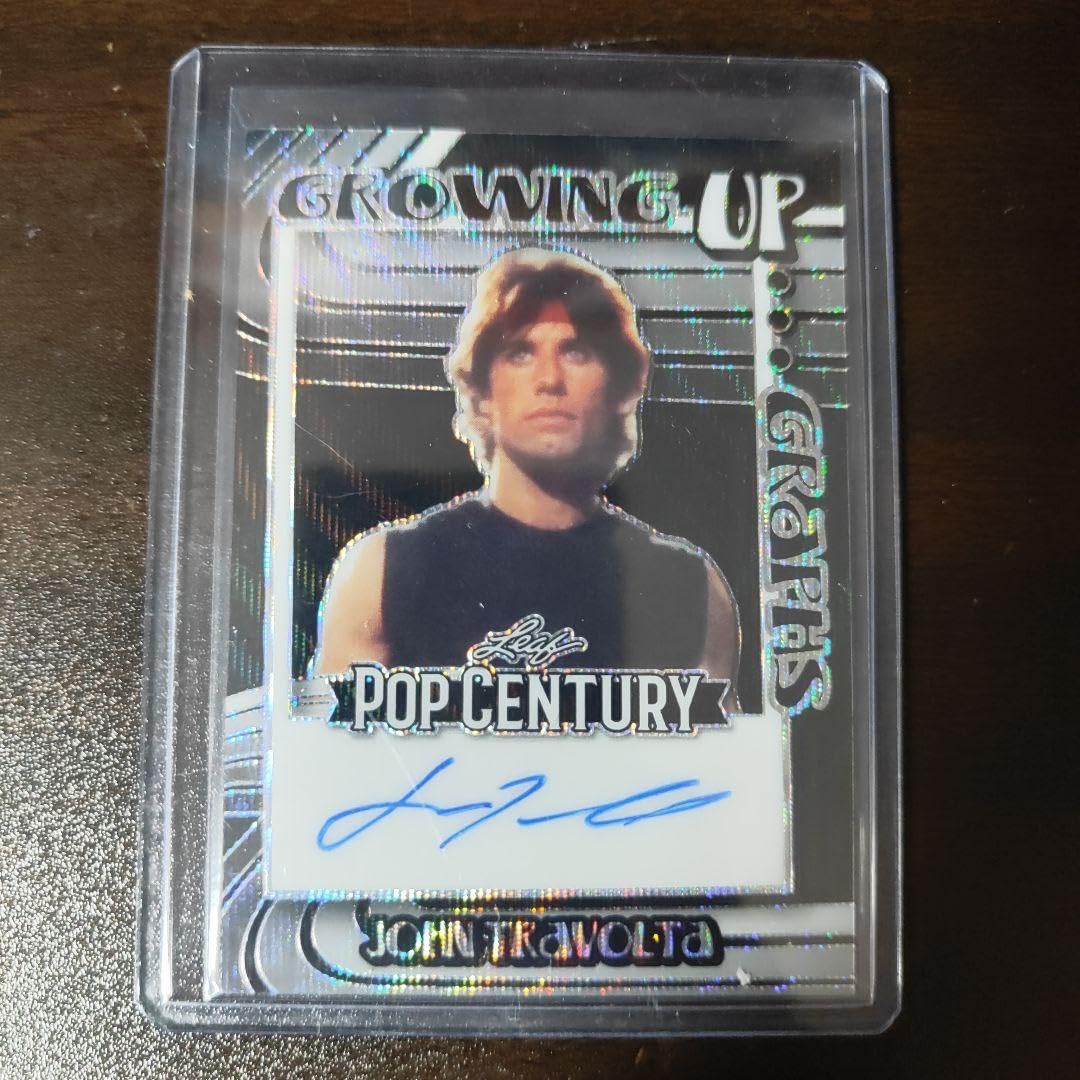 20枚限定】2021 Leaf Pop Century ジョン・トラボルタ John Travolta